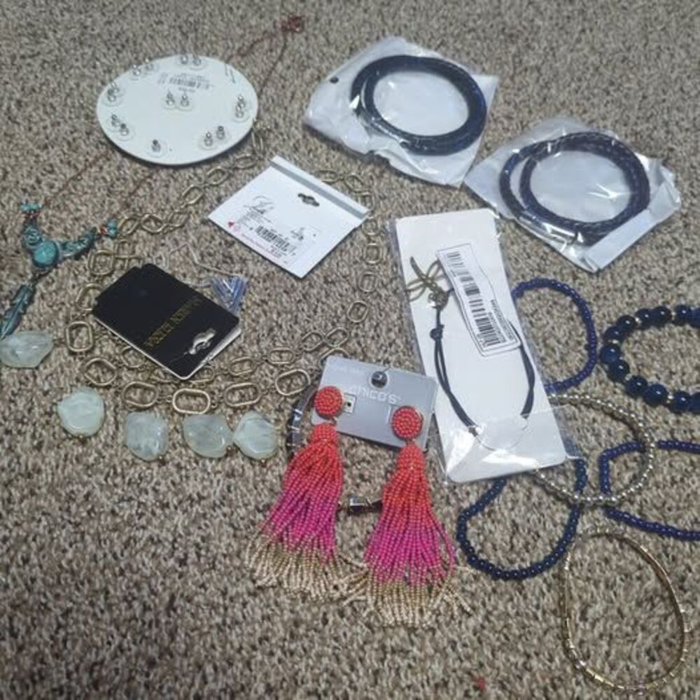 Jewelry Lot - Bracelets, Necklaces, Earings